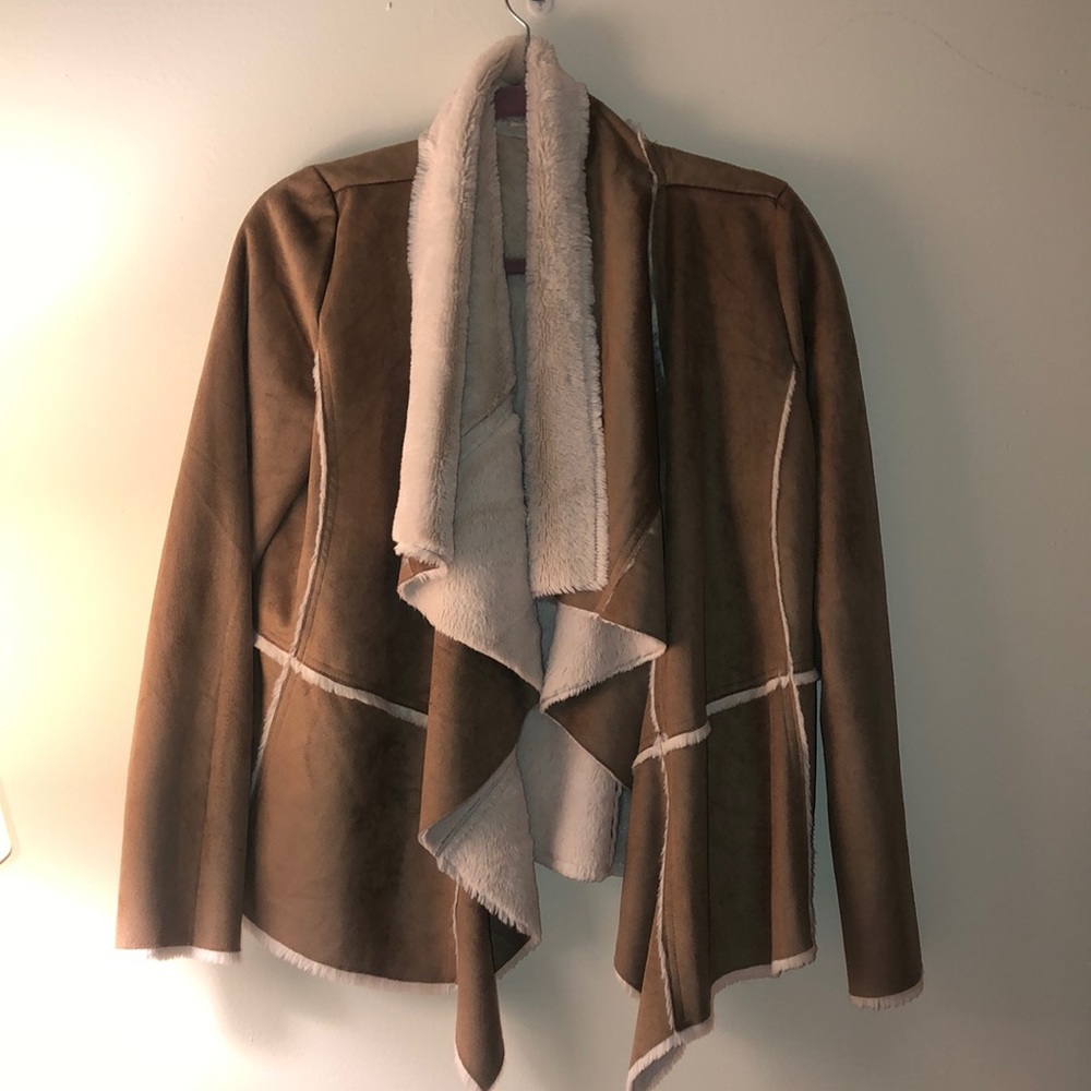 Fur Suede coat